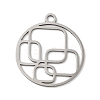 201 Stainless Steel Pendants STAS-S155-06P-1