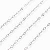 Non-Tarnish 304 Stainless Steel Textured Cable Chains CHS-D004-02P-3