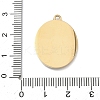 304 Stainless Steel & Rhinestone Pendants STAS-G371-09D-02G-3