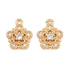 Brass Micro Pave Cubic Zirconia Pendants KK-L261-06G-1