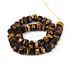 Natural Tiger Eye Beads Strands G-N347-17A-02-3