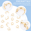 20Pcs 201 Stainless Steel Huggie Hoop Earring Findings STAS-UN0056-86-5