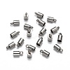 Tarnish Resistant 304 Stainless Steel Cord Ends LS-X-STAS-M242-12-2