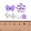 Transparent & Opaque Acrylic Beads TACR-T028-26G-4
