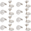 50Pcs 304 Stainless Steel Stud Earring Findings STAS-SC0008-57P-1