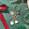 Alloy Enamel Brass Bell Keychains X1-KEYC-TA00038-1