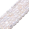 Natural Cultured Freshwater Pearl Beads Strands PEAR-N014-03F-01-2