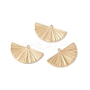 Ion Plating(IP) 304 Stainless Steel Pendants STAS-H168-27G-3