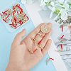 40Pcs Alloy Stud Earring Findings FIND-FH0005-75-3