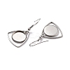 Tarnish Resistant 201 Stainless Steel Earring Hooks LS-STAS-Z036-09P-2