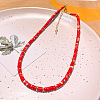 Natural Imperial Jasper Heishi Graduated Beaded Necklaces JO0051-7-1