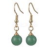 Gemstone Dangle Earring EJEW-JE05761-4