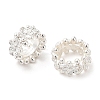 Eco-Friendly Rack Plating Brass Beads KK-A186-08B-S-2
