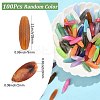 100Pcs Rice Imitation Gemstone Acrylic Beads OACR-SP0001-66-2