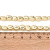 Electroplate Non-magnetic Synthetic Hematite Beads Strands G-L485-17A-G-2