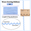 40M Polyester Wavy Fringe Trim Ribbon OCOR-GF0004-39R-2