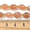 Natural Sunstone Beads Strands G-N342-59-5
