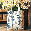 Canvas Women's Tote Bags ABAG-WH0057-006-6