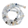 Natural Devil Blue Aquamarine Beads Strands G-Z163-A01-4x4mm-3