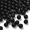 Frosted Plastic Imitation Pearl Beads KY-F022-8mm-05-1