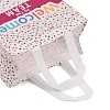 Printed Non-Woven Reusable Folding Wine Bottle Gift Bags with Handle ABAG-C012-04C-3