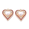 Rack Plating Alloy Rhinestone Pendants FIND-N005-19B-1