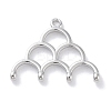 Brass Pendants KK-C077-08P-1