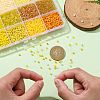3960pcs 12 Style 8/0 Glass Seed Beads SEED-CJ0001-21-4