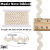 Cotton Wavy Fringe Trim Ribbon OCOR-GF0004-49F-2
