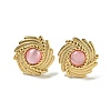 Cat Eye Stud Earrings EJEW-G400-62G-03-1