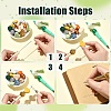 DIY Plastic Beadable Pens Making Kits DIY-YW0010-85-4