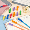 60Pcs 6 Colors Plastic Pencil Grips for Kids AJEW-GA0006-56-4