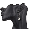 Tibetan Style Alloy Dangle Earrings EJEW-JE06488-2