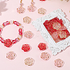 150Pcs 3 Styles Transparent Resin Pearl Beads RESI-PA0001-02A-7