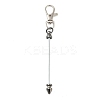 Alloy Beadable Pendant Decorations KEYC-D288-01B-2