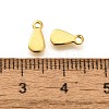 304 Stainless Steel Stamping Blank Tag Charms STAS-F311-04G-03-3