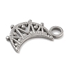 Anti-Tarnish 304 Stainless Steel Pendants STAS-D197-12P-2