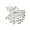 304 Stainless Steel Pendant Cabochon Settings LS-STAS-L293-05P-1