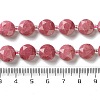 Natural Rhodonite Beads Strands G-C116-A179-01A-5