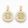 201 Stainless Steel Pendants STAS-N089-40G-1