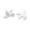 Alloy Enamel Pendants ENAM-N062-10P-2