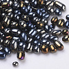 Plated Glass Seed Beads SEED-Q030-A-02-2