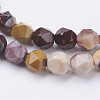 Natural Mookaite Beads Strands G-J376-53A-6mm-3