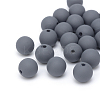 Spray Painted Acrylic Beads ACRP-S672-10mm-11-1
