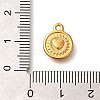 Ion Plating(IP) 304 Stainless Steel Charms STAS-I321-05G-3