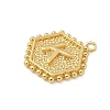 Brass Pendants KK-B126-01G-K-2