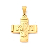 304 Stainless Steel Pendants STAS-L286-14G-1
