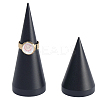2Pcs 2 Styles Alloy Ring Display Stands RDIS-BBC0001-01EB-1