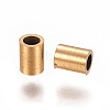 Ion Plating(IP) 304 Stainless Steel Tube Beads STAS-L216-23C-G-2
