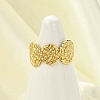 304 Stainless Steel Cuff Rings for Women LS-RJEW-G338-22G-2